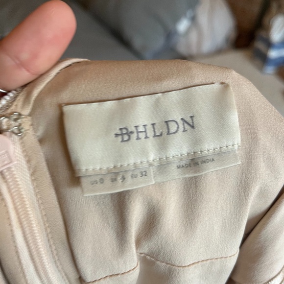 Anthropology BHLDN Long Dress Beaded - Picture 5 of 10